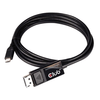 KAB Club3D USB TYPE C TO DP 1.4 8K60HZ HDR  1.8M kábel