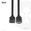 KAB Club3D High Speed HDMI 4K 120Hz 8k 60Hz Extension kábel M/F 1m/3,23ft