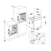 Whirlpool WOI4S8HM2SBA Beépíthető sütő Whirlpool WOI4S8HM2SBA Beépíthető sütő