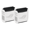 Asus ROG Rapture GT6 (2-Pack) Tri-Band WiFi 6 Mesh Rendszer, fehér Asus ROG Rapture GT6 (2-Pack) Tri-Band WiFi 6 Mesh Rendszer, fehér