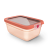 Tefal OneClick Négyszögletű tároló, 1,5l, narancs (N1211110) Tefal OneClick Négyszögletű tároló, 1,5l, narancs (N1211110)