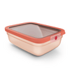Tefal OneClick Négyszögletű tároló, 2,3l, narancs (N1211410) Tefal OneClick Négyszögletű tároló, 2,3l, narancs (N1211410)