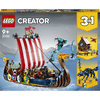 LEGO Viking hajó és a Midgard kígyó