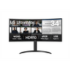 LG 34WR55QK-B.AEU 34” UltraWide™ Ívelt monitor LG 34WR55QK-B.AEU 34” UltraWide™ Ívelt monitor
