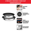 Tefal L8813S75 Cook Eat Ingenio edényszett, 3 db-os Tefal L8813S75 Cook Eat Ingenio edényszett, 3 db-os
