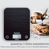 Konyhai mérleg, 5kg-ig,fekete
