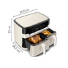Tefal EY942AE0 Easy Fry Dual XXL Airfyer Tefal EY942AE0 Easy Fry Dual XXL Airfyer