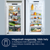 Beépíthető kombinált hűtőszekrény