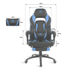 SOG Gamer szék - MUSTANG Blue
