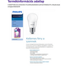 PHILIPS E27 7W 2700KB LED izzó PHILIPS E27 7W 2700KB LED izzó