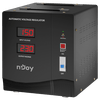 NJOY Toroid Transzformátor 3000VA - Alvis 3000 AVR (Kimenet: bekötős, LCD kijelző, indítás késleltetés)