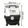 Bosch GAS 15 Nedves/száraz porszívó 06019E5000