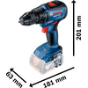 Bosch GSR 18V-50 Akkus fúrócsavarozó (06019H5002) Bosch GSR 18V-50 Akkus fúrócsavarozó (06019H5002)