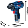 Bosch GDR 120-LI Professional akumulatorski udarni odvijač (06019F0001) Bosch GDR 120-LI Professional akumulatorski udarni odvijač (06019F0001)
