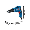 Bosch GTB 650 odvijač za suhozid (06014A2000) Bosch GTB 650 odvijač za suhozid (06014A2000)