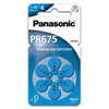 Panasonic PR-675(44)/6LB PR675 cink-levegő hallókészülék elem 6 db/csomag Panasonic PR-675(44)/6LB PR675 cink-levegő hallókészülék elem 6 db/csomag