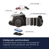 Electrolux EL61A4UG Porzsák nélküli porszívó, szürke Electrolux EL61A4UG Porzsák nélküli porszívó, szürke