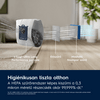 Porzsákos porszívó, 550W, világos szürke