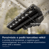 Porzsákos porszívó, 550W, világos szürke