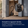 Porzsákos porszívó, 650W, Dióbarna
