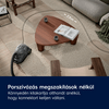 Porzsákos porszívó, 650W, világos szürke