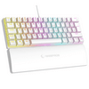 Rampage PLOWER K60 Mechanikus billentyűzet, US kiosztás, fehér Rampage PLOWER K60 Mechanikus billentyűzet, US kiosztás, fehér