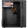 Everest Számítógépház -  BLAZON (200W táp; RGB; fekete; plexi; mATX; 1x80mm; 2xUSB2.0)
