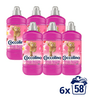 Coccolino Tiare Flower & Red Fruits Öblítő, 6 x 1450 ml Coccolino Tiare Flower & Red Fruits Öblítő, 6 x 1450 ml