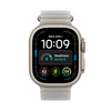 Apple Watch Ultra 4, Natúr titán tok, Áttetsző szürke óceán szíj (MJAD4QH/A) Apple Watch Ultra 4, Natúr titán tok, Áttetsző szürke óceán szíj (MJAD4QH/A)