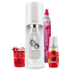 SodaStream Terra White Málna Zero Megapack, fehér