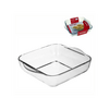 Borcam Jénai hőálló szögletes sütőtál, 2L (59034) Borcam Jénai hőálló szögletes sütőtál, 2L (59034)