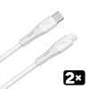 Avax CB4304 27W USB-C – Lightning kábel, 2 db Avax CB4304 27W USB-C – Lightning kábel, 2 db