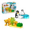LEGO® DUPLO® Životinjske obitelji u divljini: Pingvini i lavovi (10442) LEGO® DUPLO® Životinjske obitelji u divljini: Pingvini i lavovi (10442)
