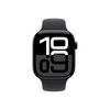 Apple Watch Series 10 GPS 46 mm kozmoszfekete alumíniumtok, fekete sportszíj, S/M (MWWP3QH/A) Apple Watch Series 10 GPS 46 mm kozmoszfekete alumíniumtok, fekete sportszíj, S/M (MWWP3QH/A)