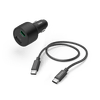 Hama 201693 USB-C + USB-A PD/QC 32W auto punjač Hama 201693 USB-C + USB-A PD/QC 32W auto punjač