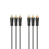 Hama 205150 FIC AV 3RCA-3RCA Összekötőkábel, 1,5 m Hama 205150 FIC AV 3RCA-3RCA Összekötőkábel, 1,5 m