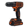 Black + Decker BDCDC18K-QW Akkumulátoros fúró-csavarozó + koffer