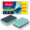 Vileda Pro Clean mosogatószivacs, 3 db (179248)