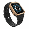 Gigapack Apple Watch Series Szilikon pótszíj+keret, fekete/rozéarany (141538) Gigapack Apple Watch Series Szilikon pótszíj+keret, fekete/rozéarany (141538)