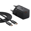 Baseus GaN5 Mini 25W töltő + 100W USB Type-C kábel (P10110909113-01) Baseus GaN5 Mini 25W töltő + 100W USB Type-C kábel (P10110909113-01)