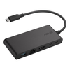 Dokkoló USB-C dokkoló,100W,Fekete