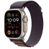 Apple Watch Ultra 2 GPS + Cellular, 49 mm titántok, indigó alpesi pánt, S (MRER3CM/A)