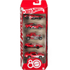 Hot Wheels: Mattel 80. évfordulós kisautó szett, 5 db (JGK08)