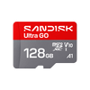 SanDisk Ultra Go MicroSDXC kártya, 128GB (SDSQUGN-128G-GN6MN)