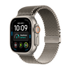 Apple Watch Ultra 4, Natúr titán tok, Natúr titán milánói szíj, M (MJA94QH/A) Apple Watch Ultra 4, Natúr titán tok, Natúr titán milánói szíj, M (MJA94QH/A)