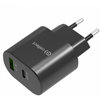 Cellect 20W USB-A/USB-C Hálózati gyorstöltő adapter (MTCB-PD20WNE-BK) Cellect 20W USB-A/USB-C Hálózati gyorstöltő adapter (MTCB-PD20WNE-BK)