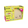Cica, pizza, plüss, gida, sajt (BLU34872)