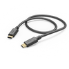 ADATKÁBEL USB-C (480MBPS) 1M, FEKETE