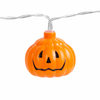 Halloween LED-es fényfüzér tök