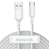 Baseus Simple Wisdom USB-A – USB Type-C kábel, 2 db (TZCATZJ-02) Baseus Simple Wisdom USB-A – USB Type-C kábel, 2 db (TZCATZJ-02)